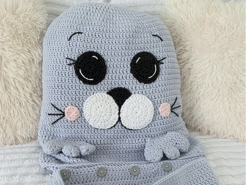 Crochet sleeping bag for adults sale