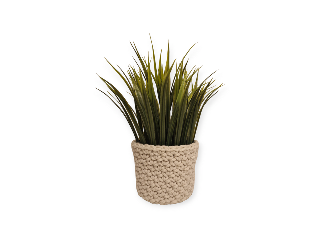 FEJKA PLANT POT COVER CROCHET PATTERN