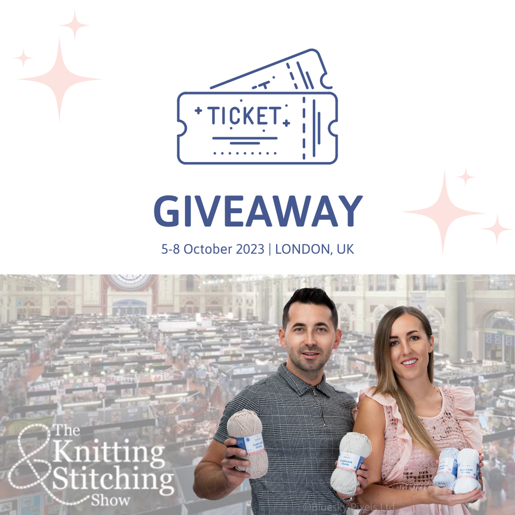 Knitting and Stitching Show Tickets Giveaway 5-8 October 2023
