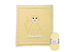 Bobbly CAT Crochet Baby Blanket KIT