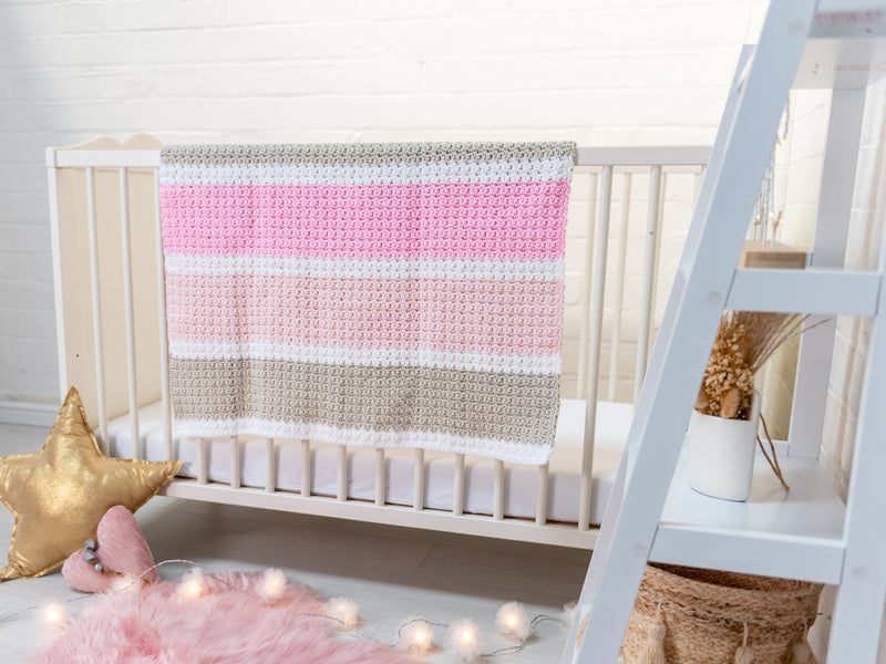 Blossom Crochet Baby Blanket Yarn Pack