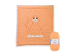 Bobbly CAT Crochet Baby Blanket KIT