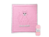Bobbly CAT Crochet Baby Blanket KIT
