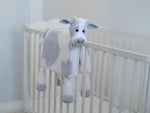 E-book Cow Crochet Pattern Cuddle and Play Blanket Toy