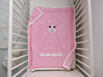 Bobbly CAT Crochet Baby Blanket KIT