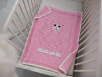 Bobbly CAT Crochet Baby Blanket KIT