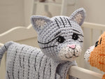 Cuddle and Play Cat Blanket Crochet YARN PACK