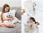 E-book Dog Crochet Pattern Cuddle and Play Blanket Toy