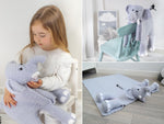 E-book Elephant Crochet Pattern Cuddle and Play Crochet Baby Blanket Toy