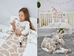 E-book Giraffe Crochet Pattern Cuddle and Play Blanket Toy