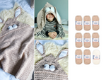 Hop Bunny Hooded Crochet Blanket YARN PACK