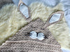 Hop Bunny Hooded Crochet Blanket YARN PACK