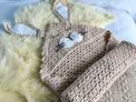 Hop Bunny Hooded Crochet Blanket YARN PACK