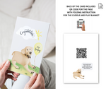 Congratulations New Baby Card | Baby Shower Card with Cuddle and Play animals