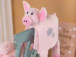Cuddle and Play Pig Crochet Blanket Yarn Pack