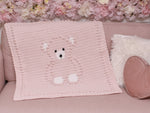 Bobbly Bear Baby Blanket Crochet KIT