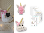 E-book Unicorn Mobile Phone Holder Crochet Pattern