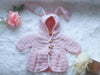Bunny Hug Crochet Baby Jacket YARN PACK