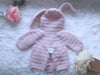 Bunny Hug Crochet Baby Jacket YARN PACK
