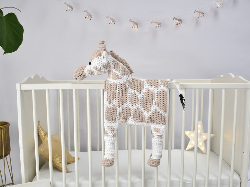 Cuddle and Play Giraffe Crochet Blanket Yarn Pack