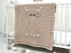 E-book Bobbly Highland Cow Baby Blanket Crochet Pattern / Scottish Cow Crochet Blanket