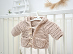 Bear Hug Crochet Baby Jacket Crochet Yarn Pack