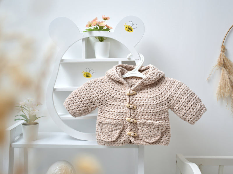 Bear Hug Crochet Baby Jacket Crochet Yarn Pack