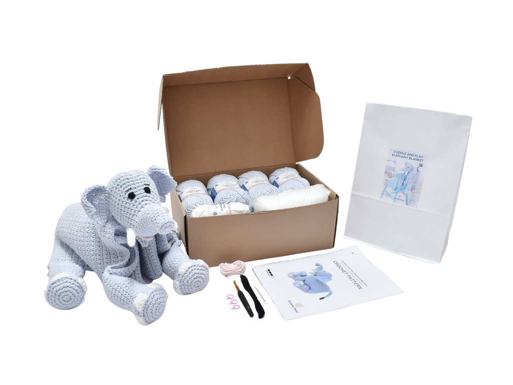 Crochet arcade elephant new arrivals blanket